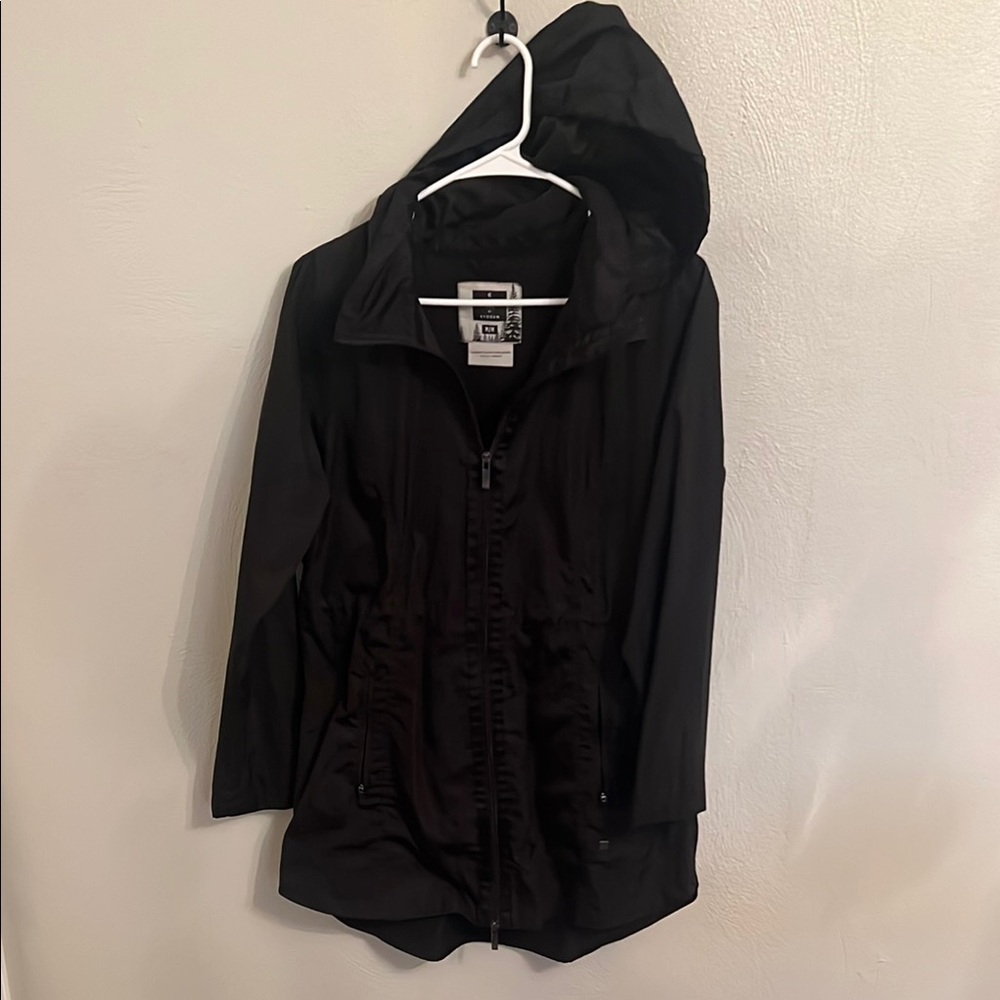 Women's Black Hooded Jacket